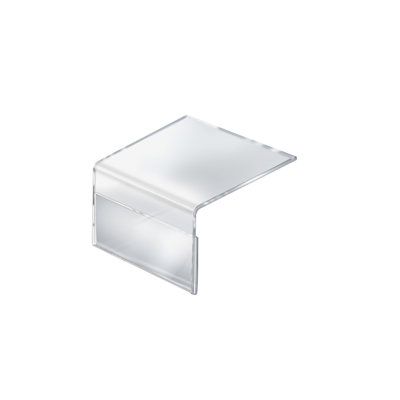 6"W x 4"H Shelf Sign Holder, 10-Pack