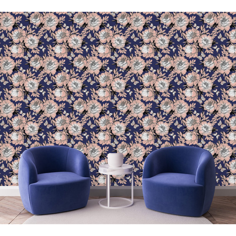 Panneau de papier peint, L 2,08 pi x L 10,42 pi