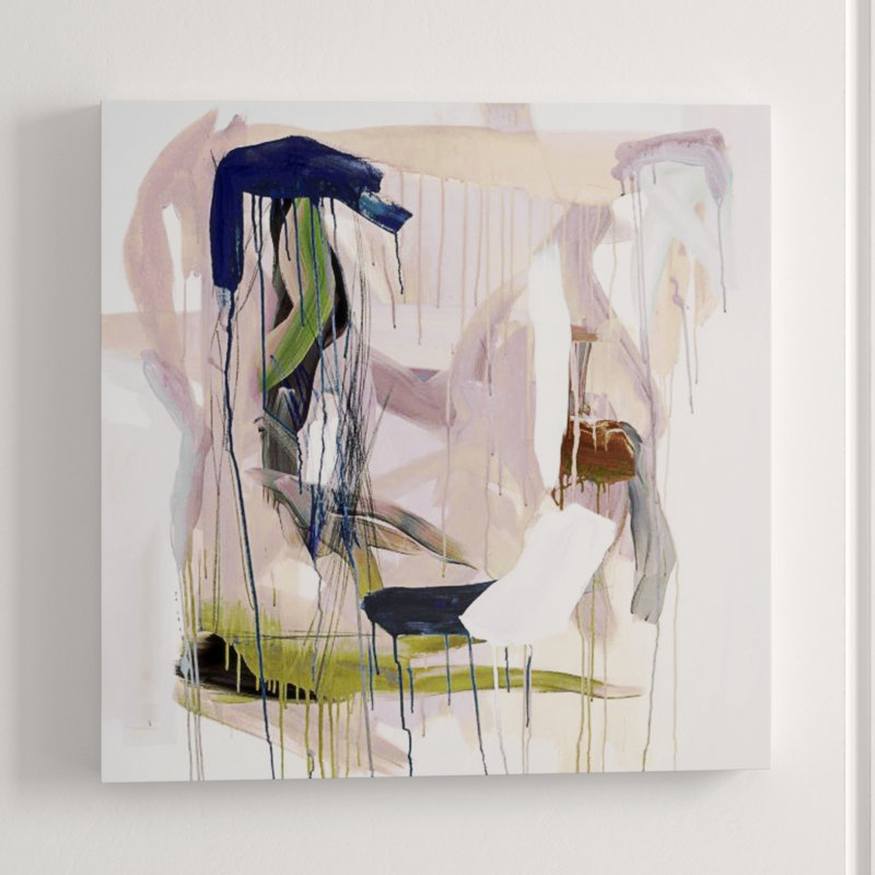 Lavender Spring I Painting by Mia Malcolm Studio, 36" H x 36" W, Plexi