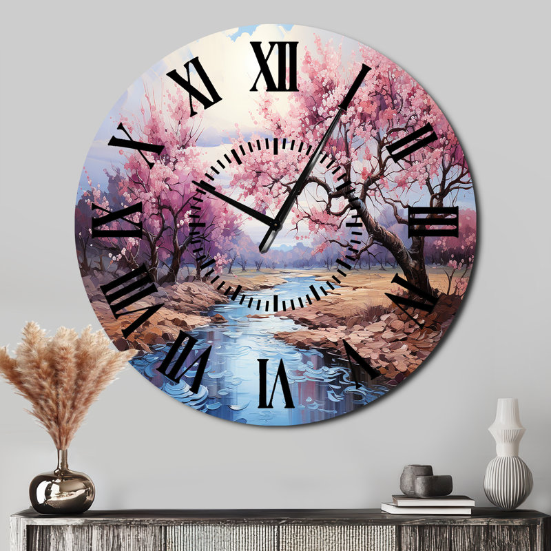 Horloge murale Vangogh, Surdimensionné