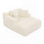 Méridienne rembourrée en velours côtelé rembourré avec assise profonde Living Chair-680606182