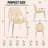 Asbury Stackable Dining Chair with Floral Cutout Back and Stainless Steel Legs – Modern Metal Side Chair for Kitchen, Dining Room, or Restaurant-2137561168-2036437883