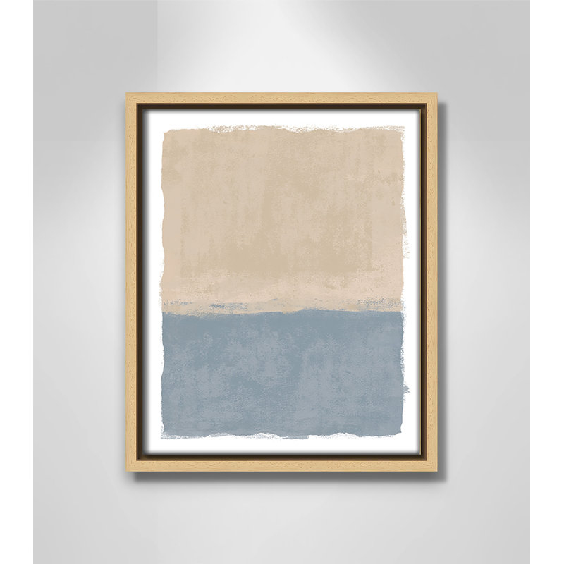 «Beach Dreams II» par Natalie Carpentieri, 9.5' W x 11.5' H, Flotteur naturel