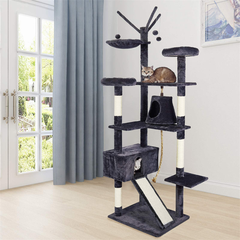 Ramsgate 210cm H Cat Tree, Grey