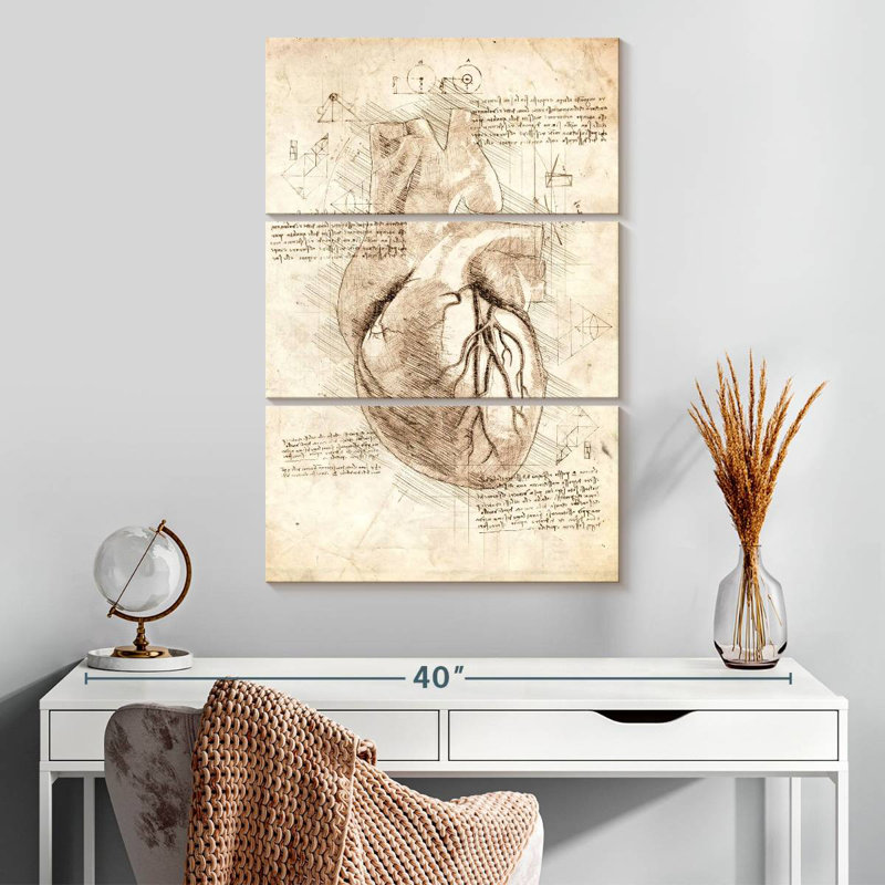 Keiri Human Heart, 32" H x 20" W