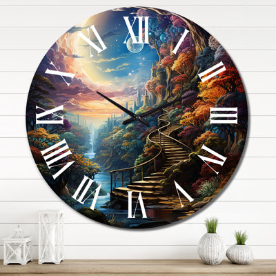 Metal Wall Clock