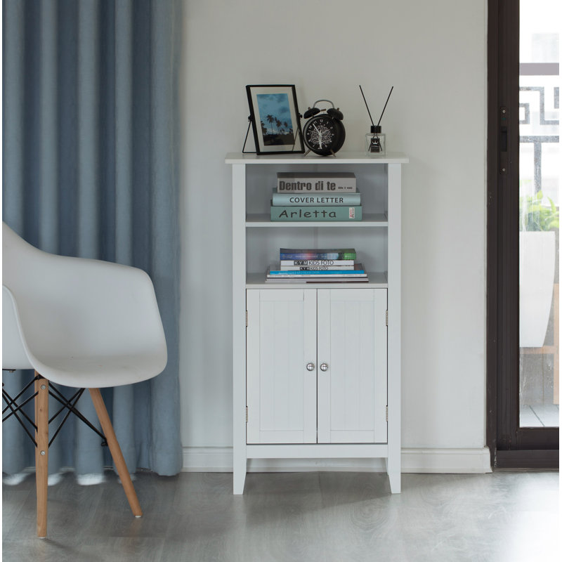 Armoire de salle de bain autoportante l 19,5 po x H 36 po x P 11 po Charlee