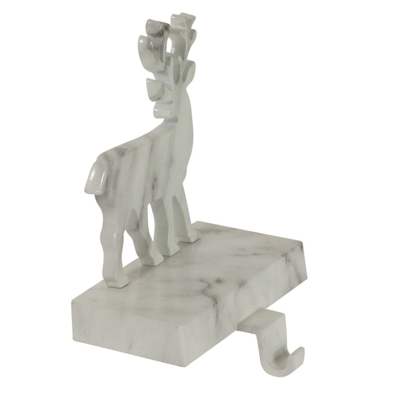 Porte-chaussette de Noël cerf 7,5 po