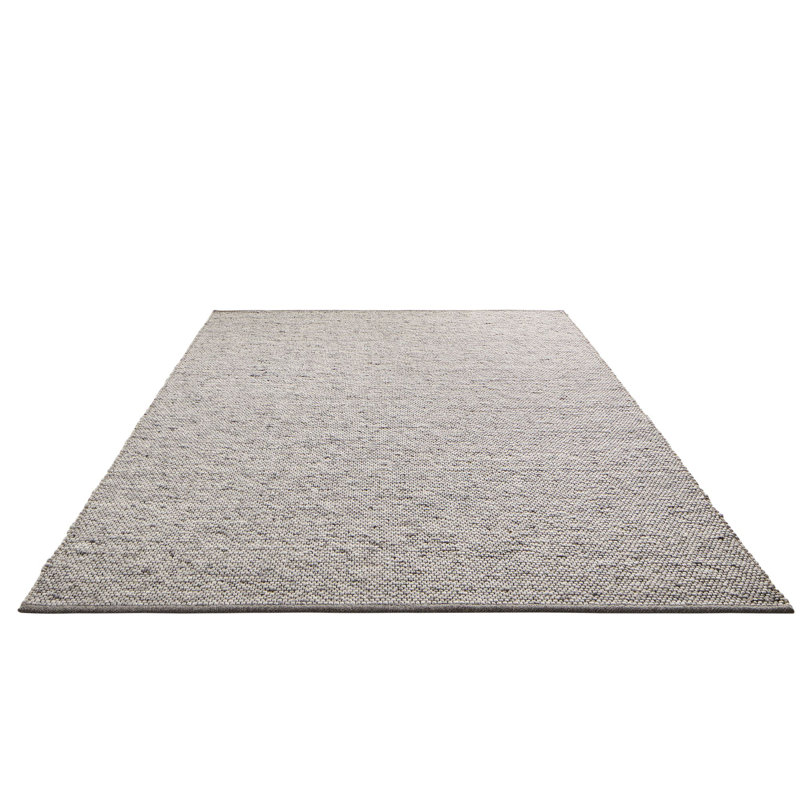 Arees Solid Colour Hand Woven Flatweave Area Rug, Rectangular 90 x 160cm