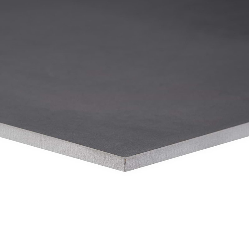 Bond 24x48 Matte Porcelain Tile, Venom Black Charcoal