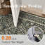 Tapis floral lavable à la machine avec envers antidérapant-201496366-203849868