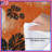 Orange Black Floral Comforter-128573823