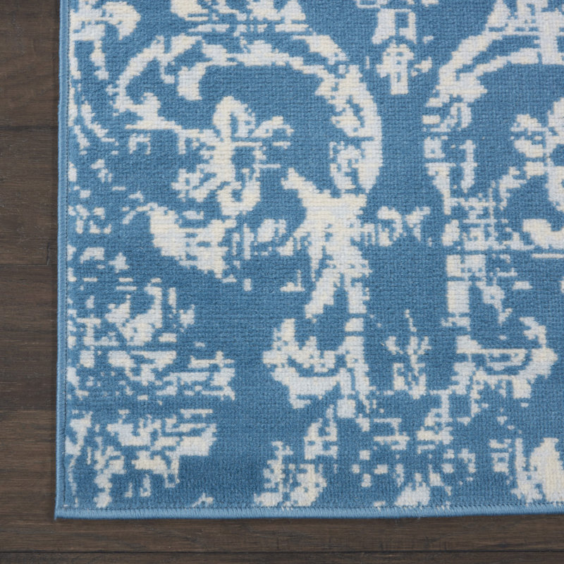 Yurig Abstract Indoor Rug, Runner 2'3" x 7'3"