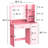 Bedroom Dressing Table, Adjustable Brightness And Color, Spacious Shelf Storage, White Table With Mirror Lights - Large Drawer