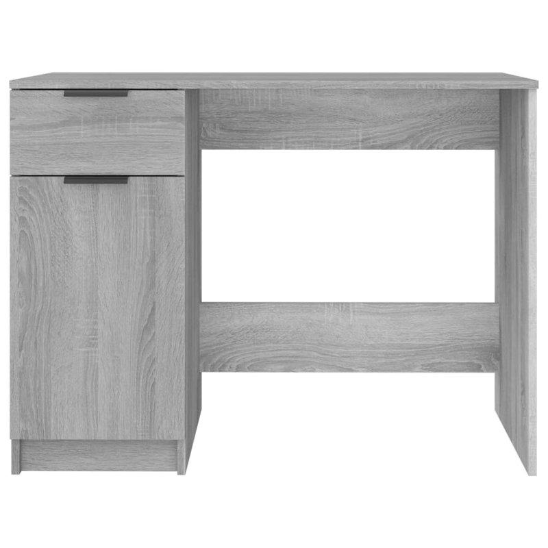 Iveri 100Cm W Rectangular Computer Desk with Cabinet
