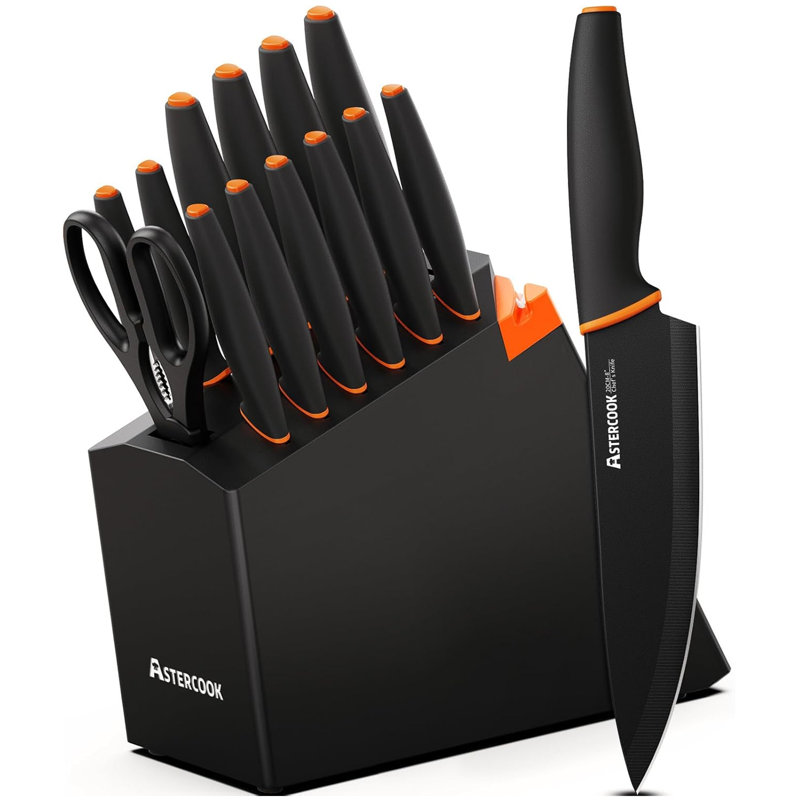 14 Pcs Kitchen Knife Set