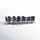 Farrah 118'' Rectangular 10 - Person Outdoor Dining Set