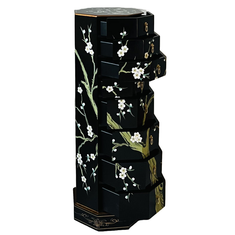 Cherry Blossom 33cm W 8 - Drawer Chest of Drawers