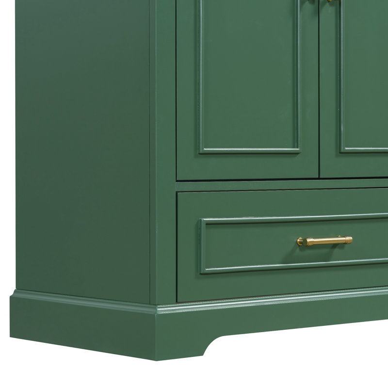 30" Bathroom Vanity with Sink, Green