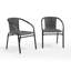 Ensemble de 2 chaises de restaurant Arthor Rattan-667174577