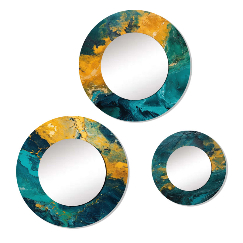 Ensemble de miroirs 3 pièces
