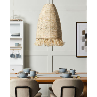 Anju 1 - Light Natural Cone Pendant