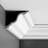 7-3/4 in x 5-7/8 in x 78-3/4 in Primed White Plain Polyurethane Crown Moulding