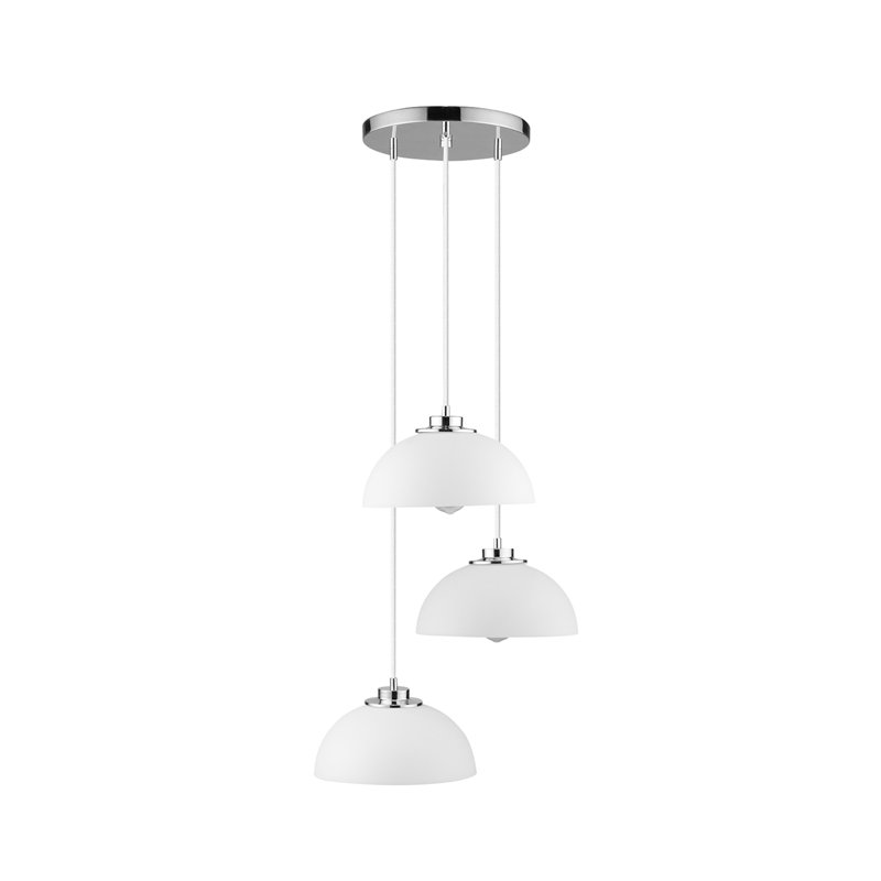 Luminaire suspendu en grappe à 3 lumières