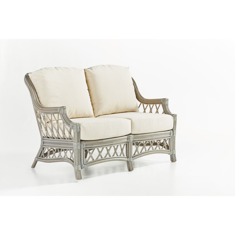 Stowers Upholstered 52'' Loveseat, Willow, Meeks Spa