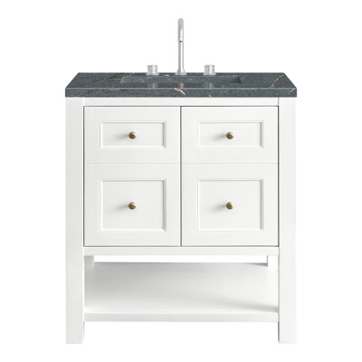 Breckenridge 30'' Single Bathroom Vanity with Top