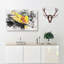Yellow Macaw Parrot - Wrapped Canvas-56667914