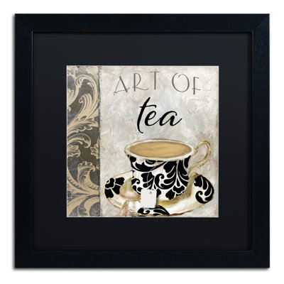 « art of tea i » par la boulangerie couleur, impression encadrée