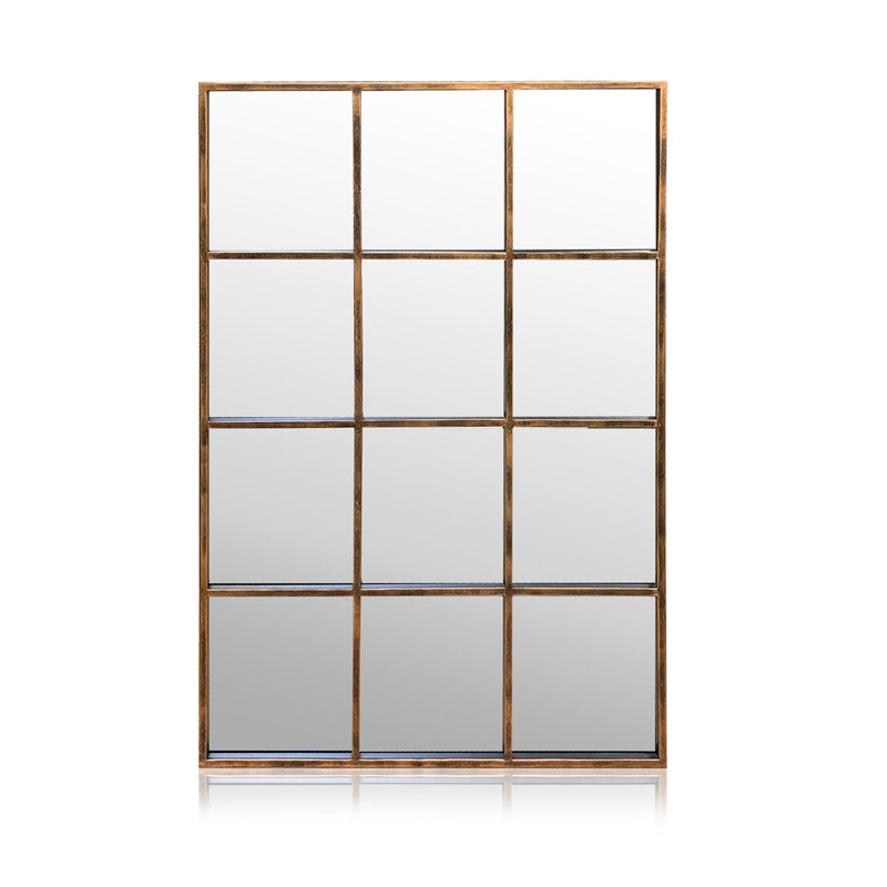 Soho Metal Rectangle Wall Mirror