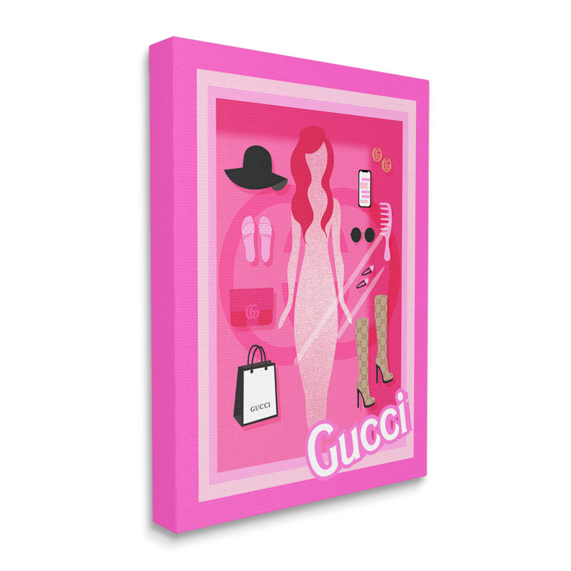 «Red Barrel Studio® Glam Fashion Doll» par Daphne Polselli, L 16 po x H 20 po