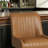 Extra-Wide 360° Swivel Bar Stool With Pocket Spring Seat & Solid Wood Base-1031658704