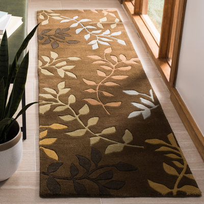 Soho Hand Tufted Wool And Viscose Floral Rug