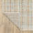 Genesis Distressed Plaid Blue/Rust Area Rug-344326619