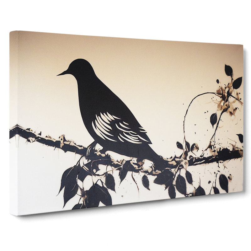 A Fab Dove Bird - Wrapped Canvas, 50cm H x 76cm W x 3cm D