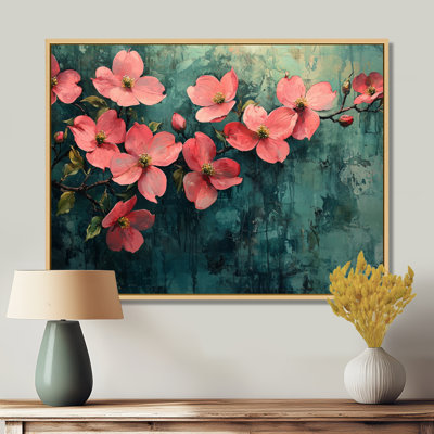 Jabin The Spirit Of Spring’S Dogwood Crown II - art mural cornouiller