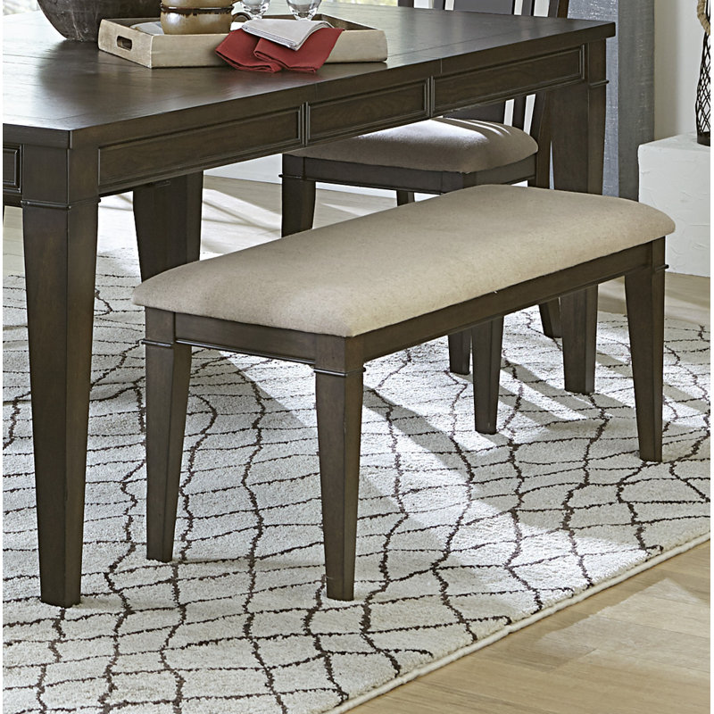 Hagood Cotton Upholstered Bench