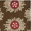 Tapis floral en laine / viscose touffeté à la main Candelo-889905800