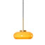 Luminaire suspendu 1 lumière en verre médiéval-1810389442
