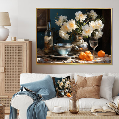 " Serenity Floral Still Life "