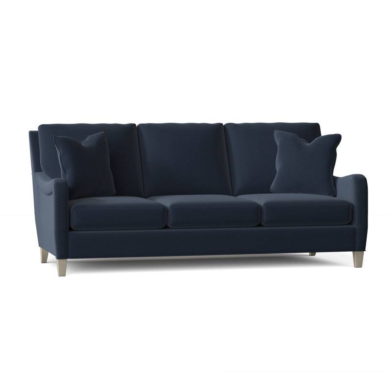 Smythe Upholstered 81.5'' Sofa, Indigo (8789 90), Montego Bay