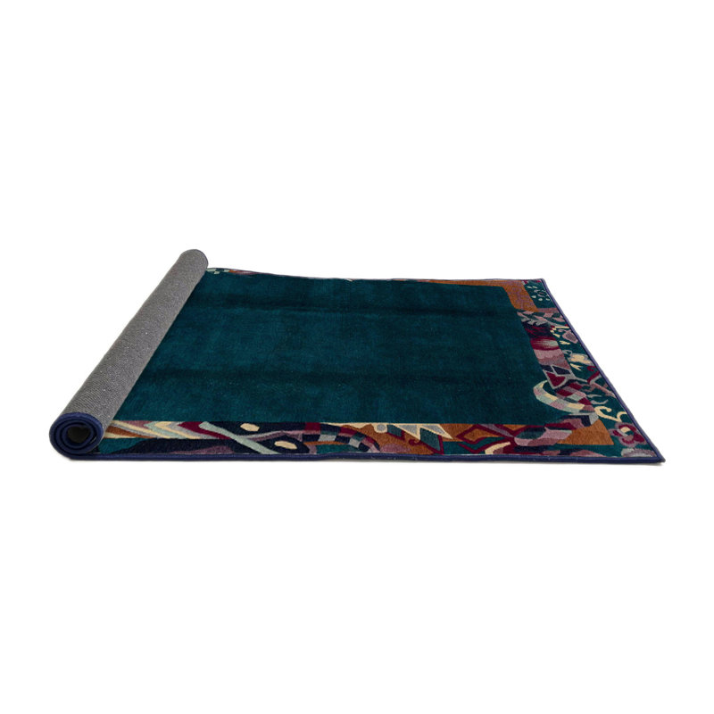 Miladinka Abstract Indoor Rug, Round 4'