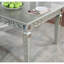 Table de salle à manger argentée W