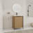 24'' Single Bathroom Vanity with Resin Top