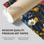 Floral rétro, fleurs sauvages rétro, reproduction d'art non encadrée-1026731517