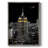 NY Night Framed Print - Solid Wood-2085492325