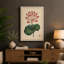 Lotus in Bloom Botanical - Wrapped Canvas-809397136-809397142